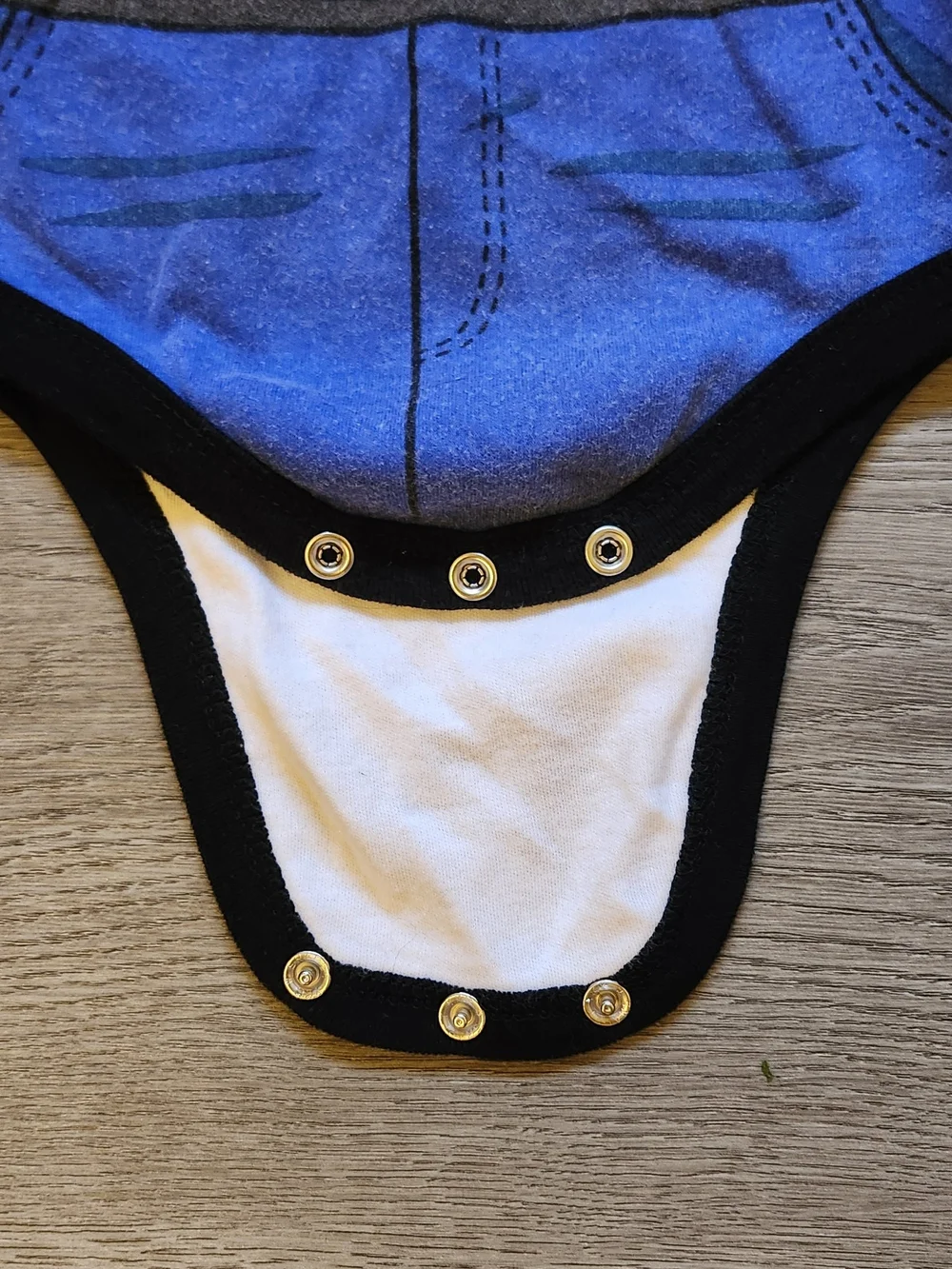 Batman Red and Black Harley Quinn-Inspired Baby Onesie with Hat